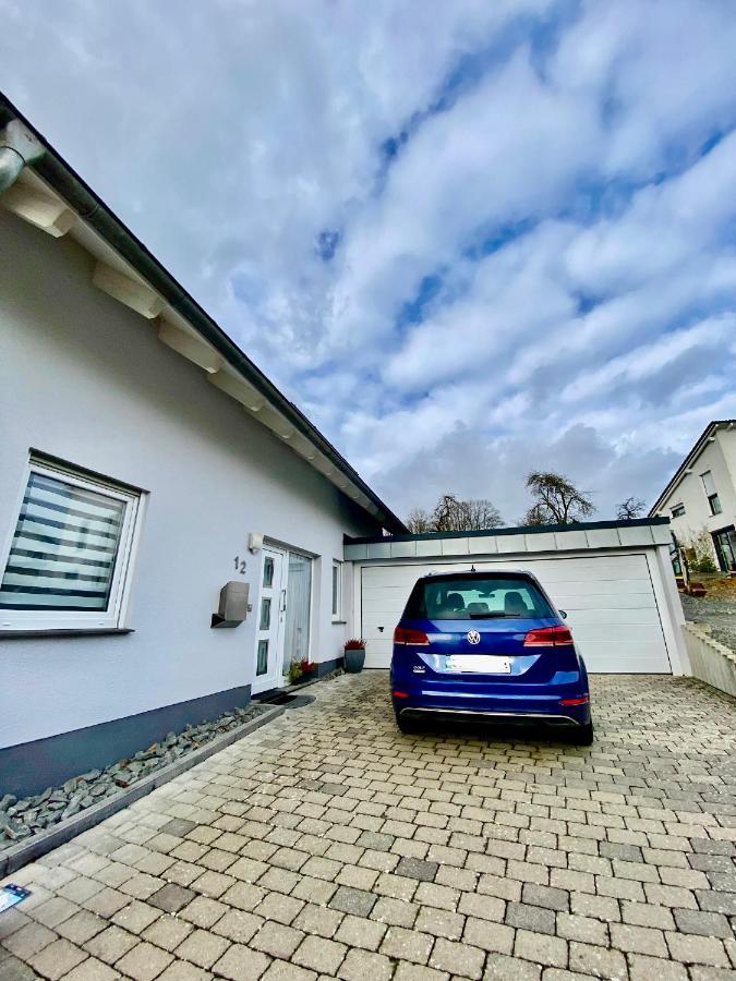 Moderne Ferienwohnung Seeblick Freudenberg  Exteriör bild